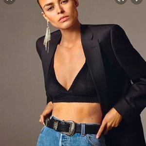 Deborah Drattell Luxury Belt in Silver - Size S